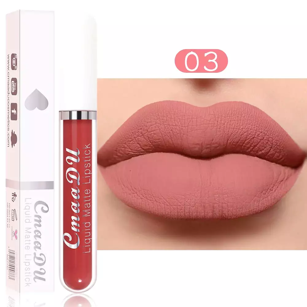 18-Color Waterproof Long-lasting Lip Gloss MK19072