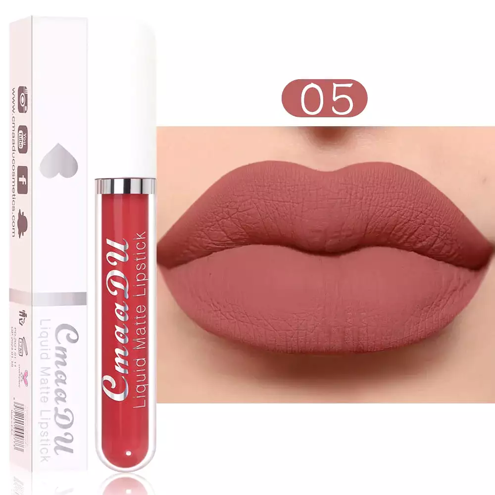 18-Color Waterproof Long-lasting Lip Gloss MK19072