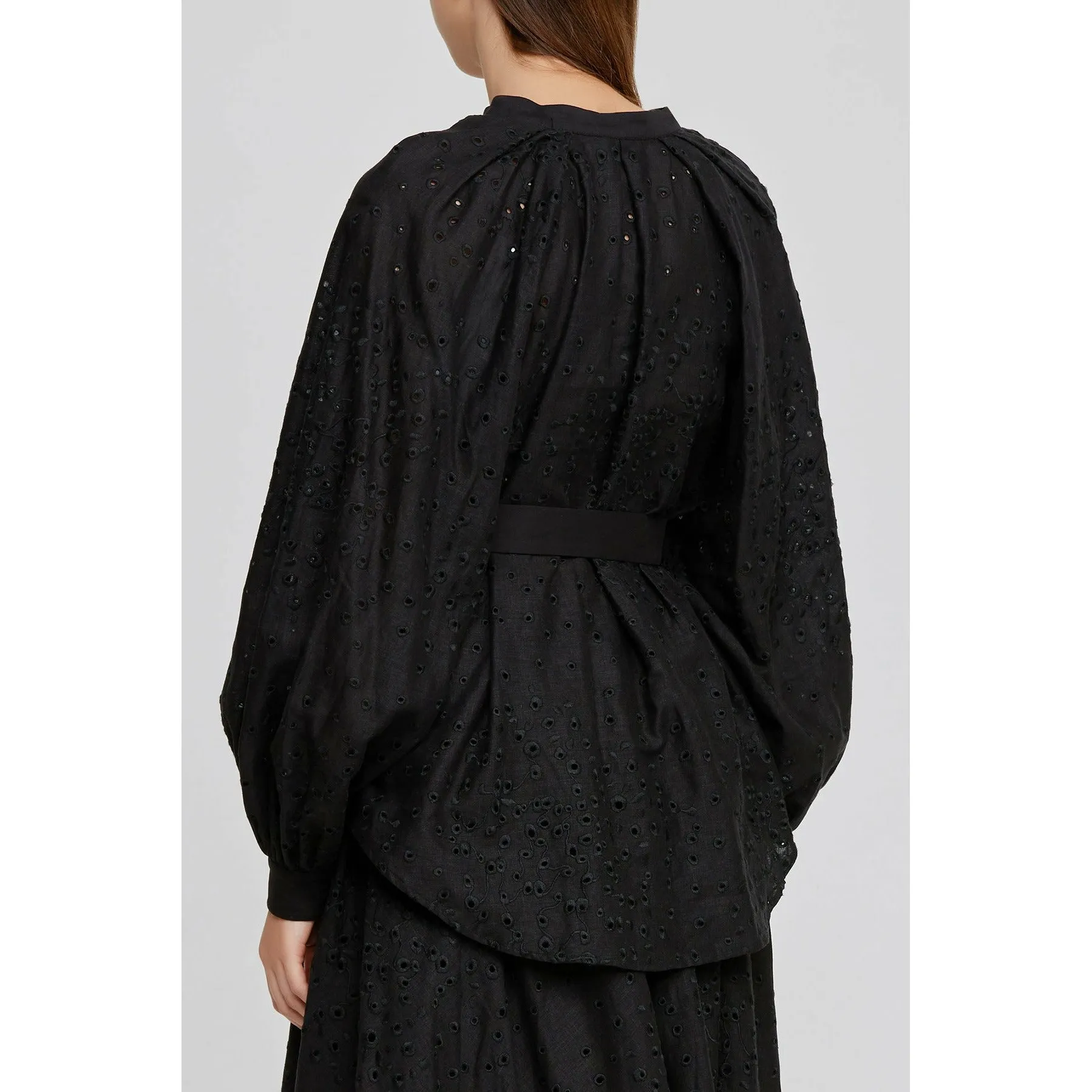 ACLER  Acler Evelyn Blouse - Black Lace