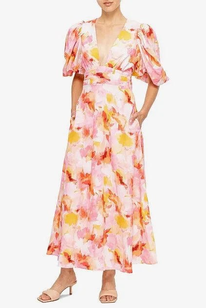 Acler Hamilton Dress - Pink Floral