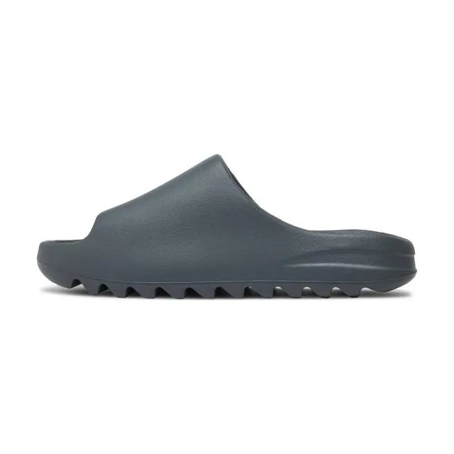 Adidas yeezy slides (slate grey/ slate grey/ slate grey) men us 8-13 id2350