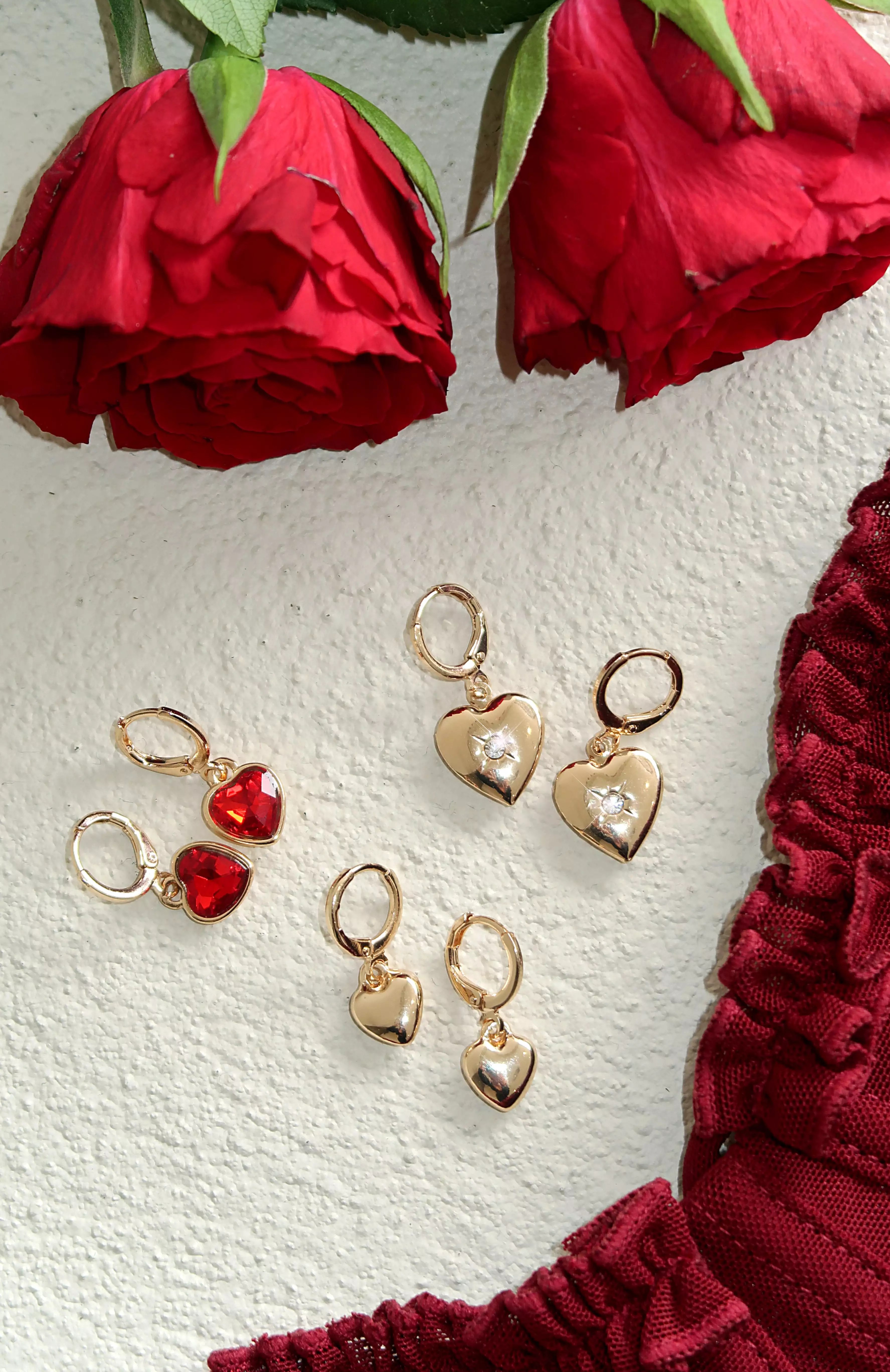 Adore You Earring Set Gold