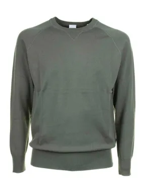 Aspesi Green Crew Neck Sweater