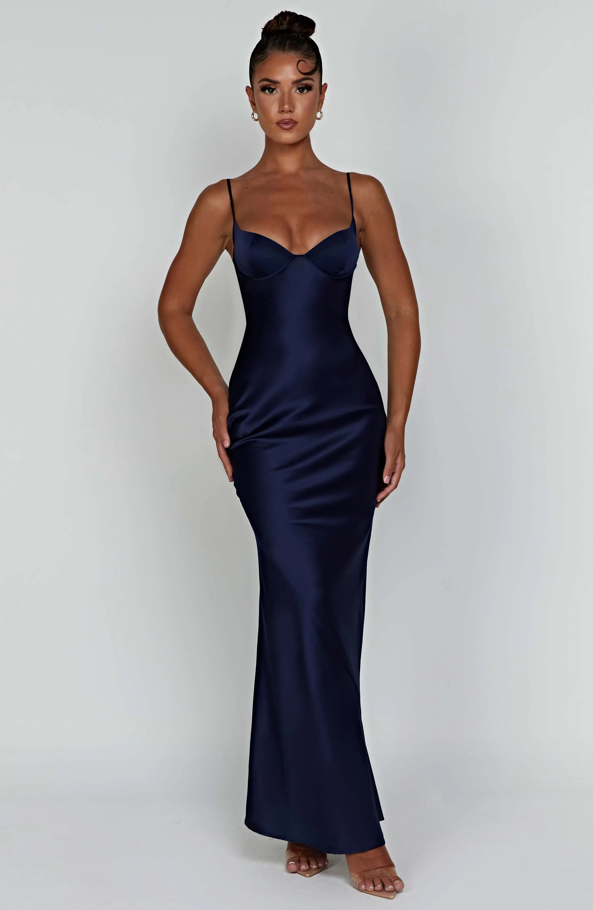 Athena Maxi Dress - Navy