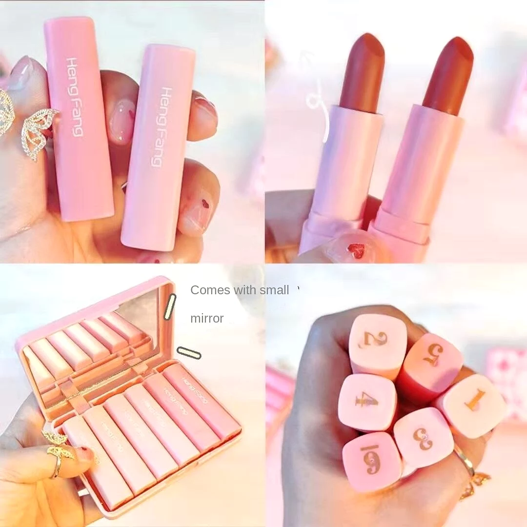 Box of 6 Mini Cute Bunny lipstick