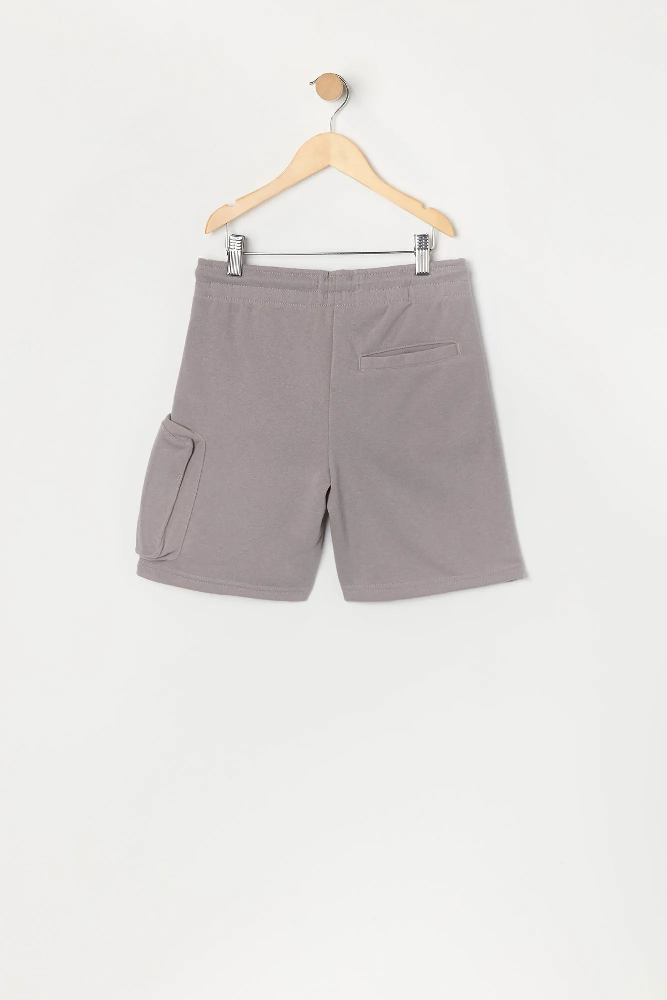 Boys Est 1994 Patch Fleece Cargo Short