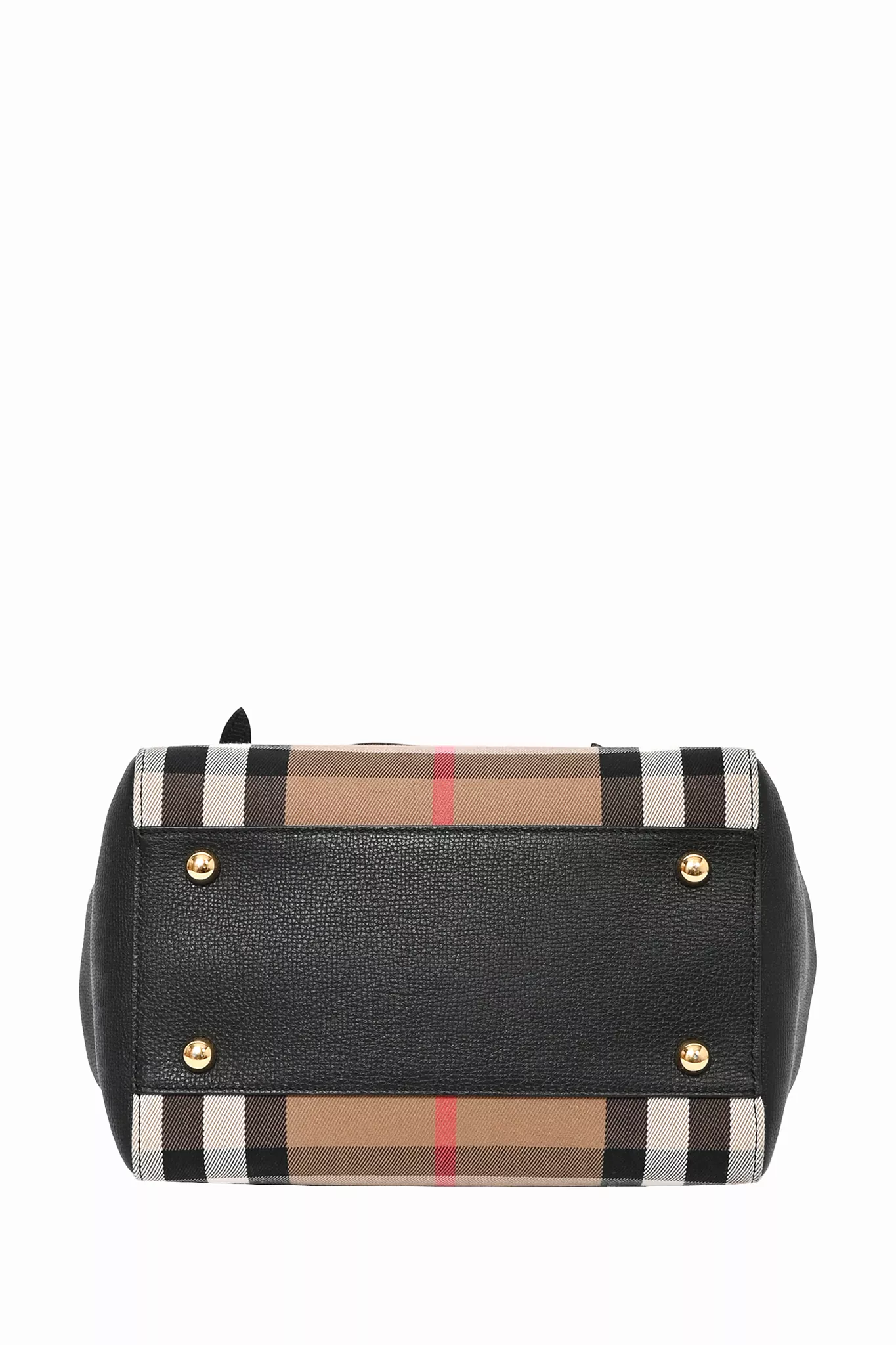 Burberry Nova Check Canvas Small Canterbury Tote