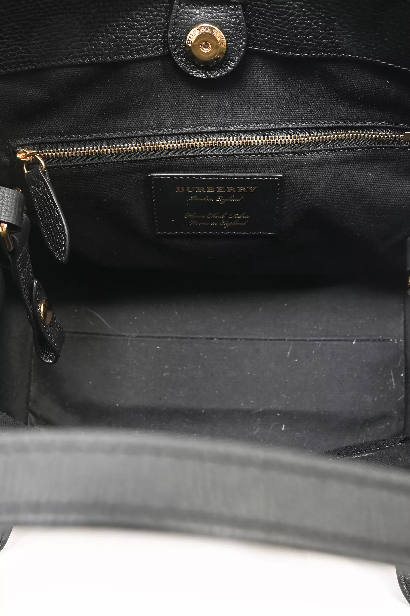 Burberry Nova Check Canvas Small Canterbury Tote