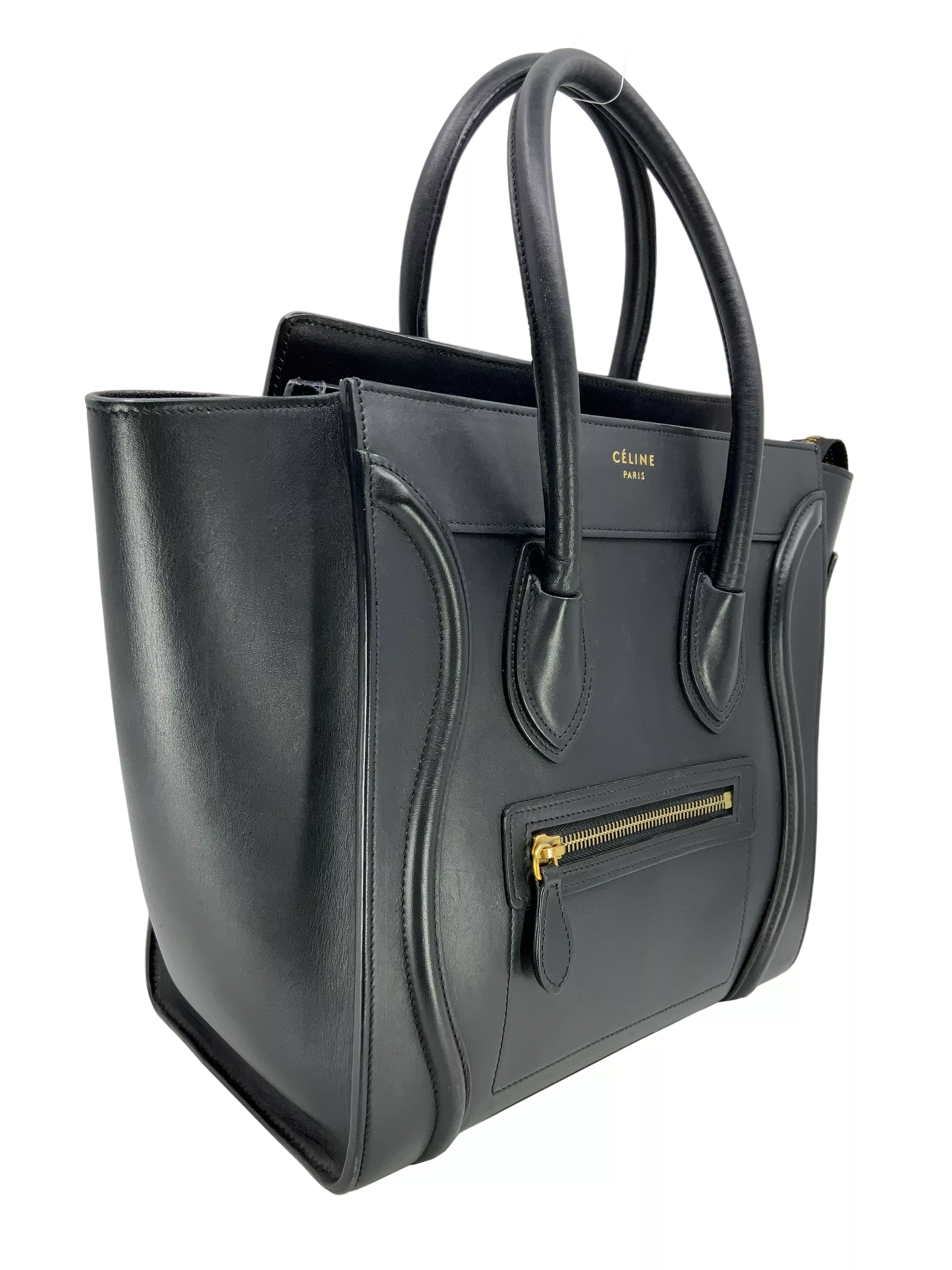 Celine Micro Luggage Calfskin Tote Bag