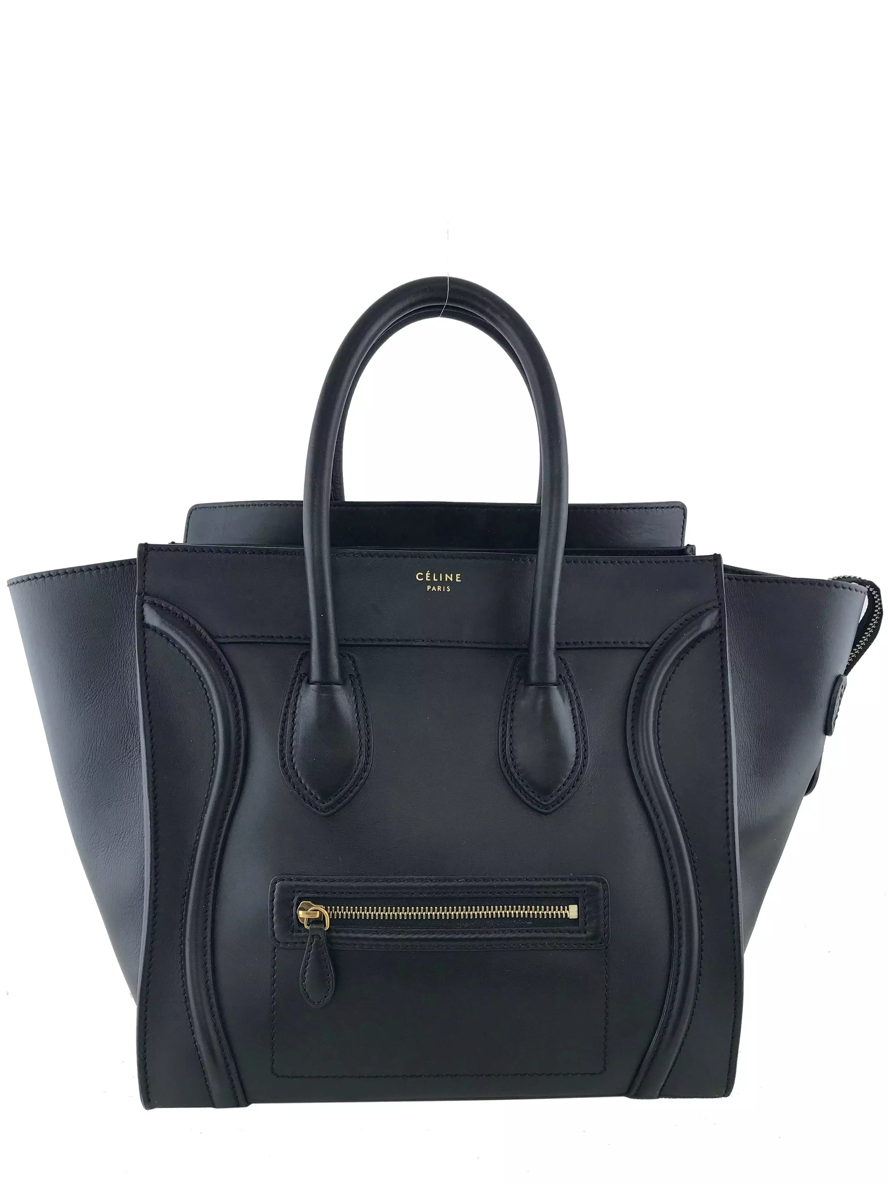 Celine Mini Luggage Calfskin Tote Bag