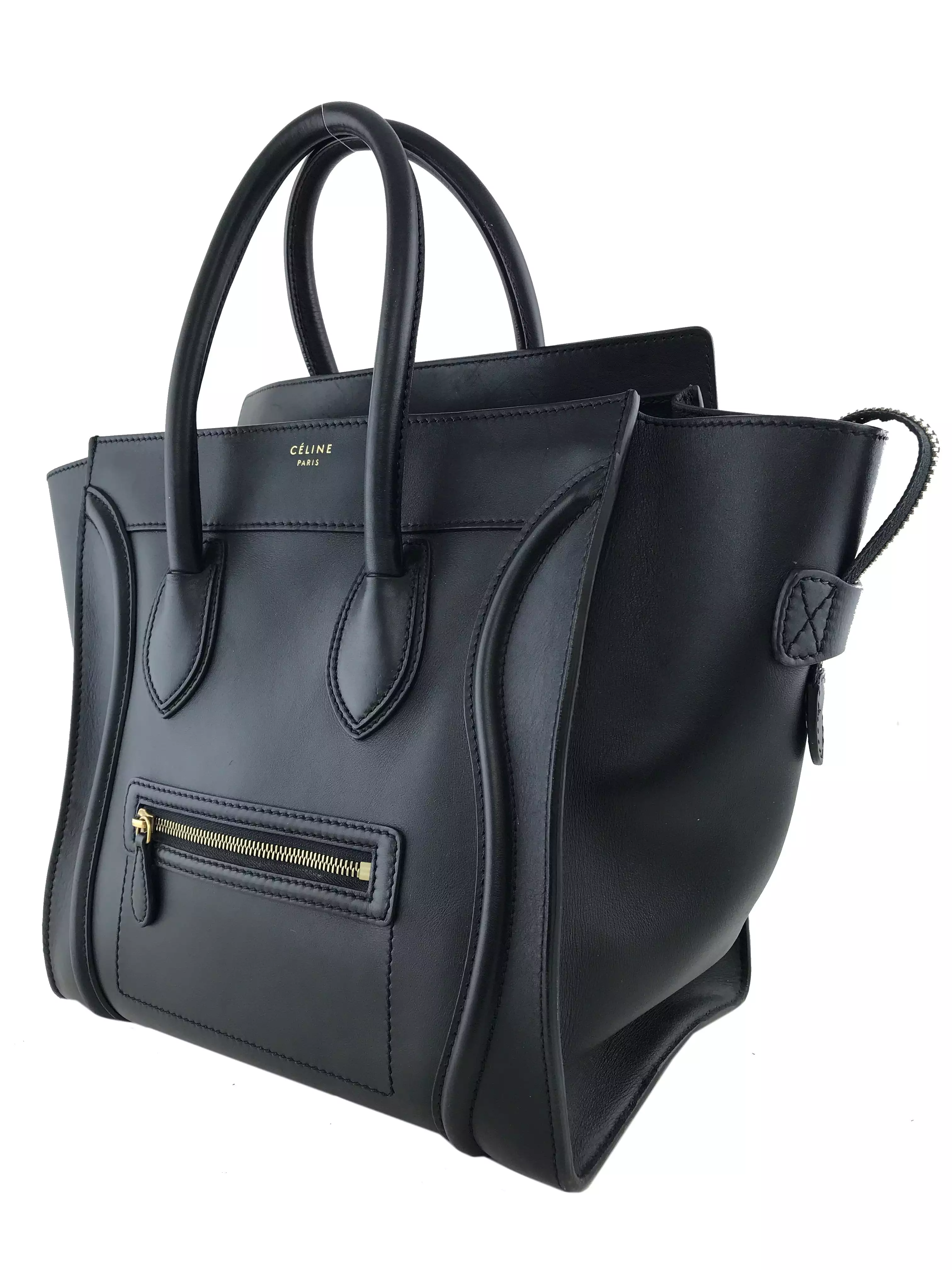 Celine Mini Luggage Calfskin Tote Bag