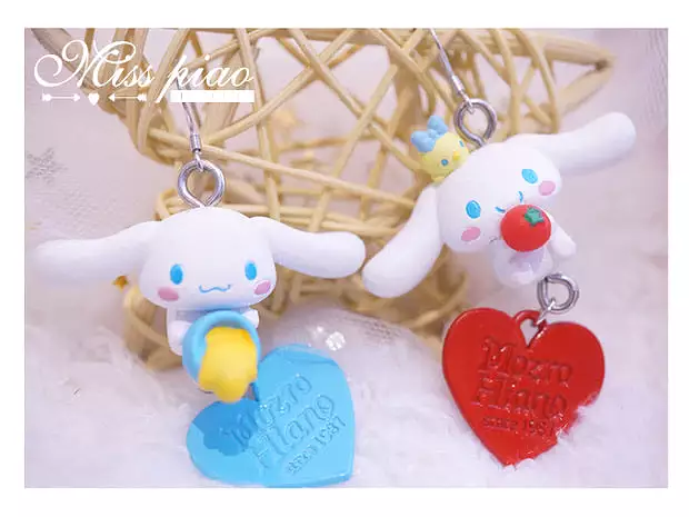 Cinnamoroll earring Ear clip set