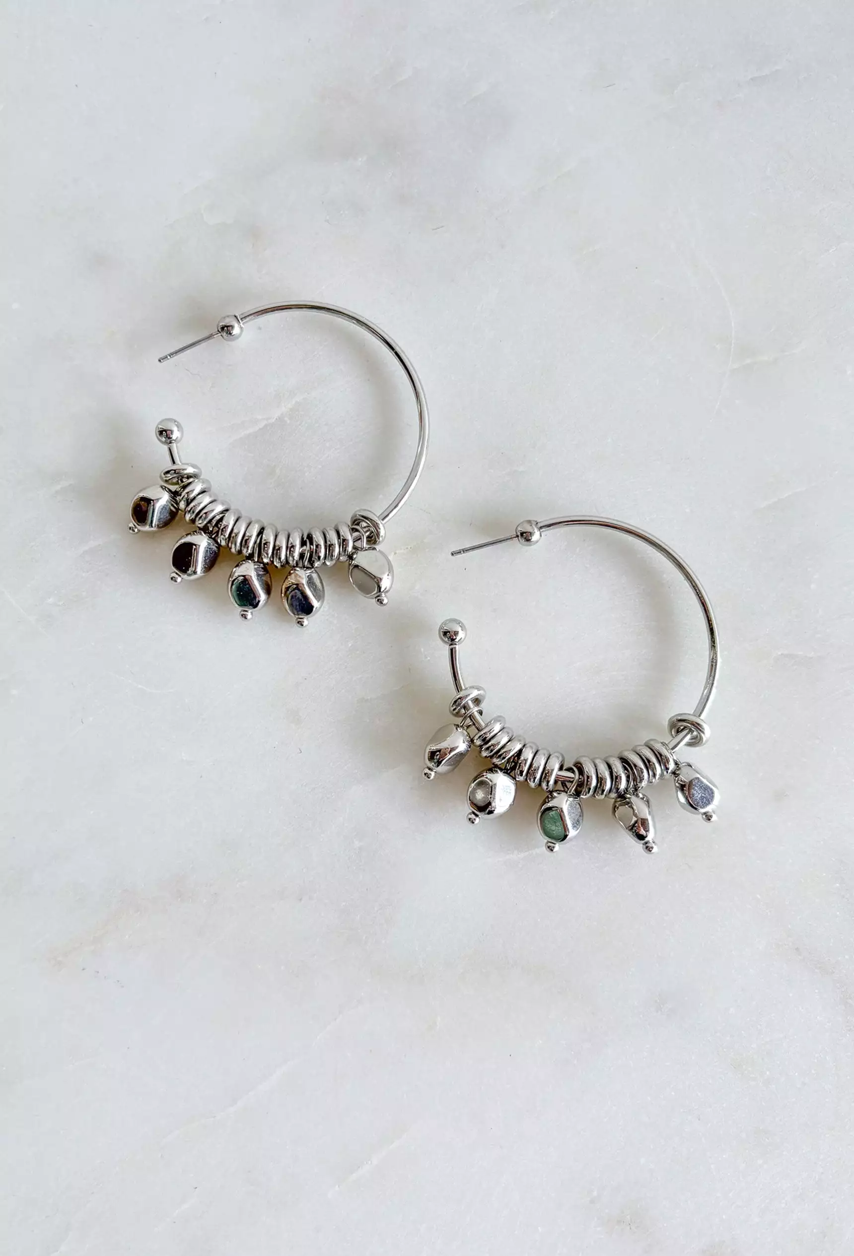 City Escape Earrings in Silver