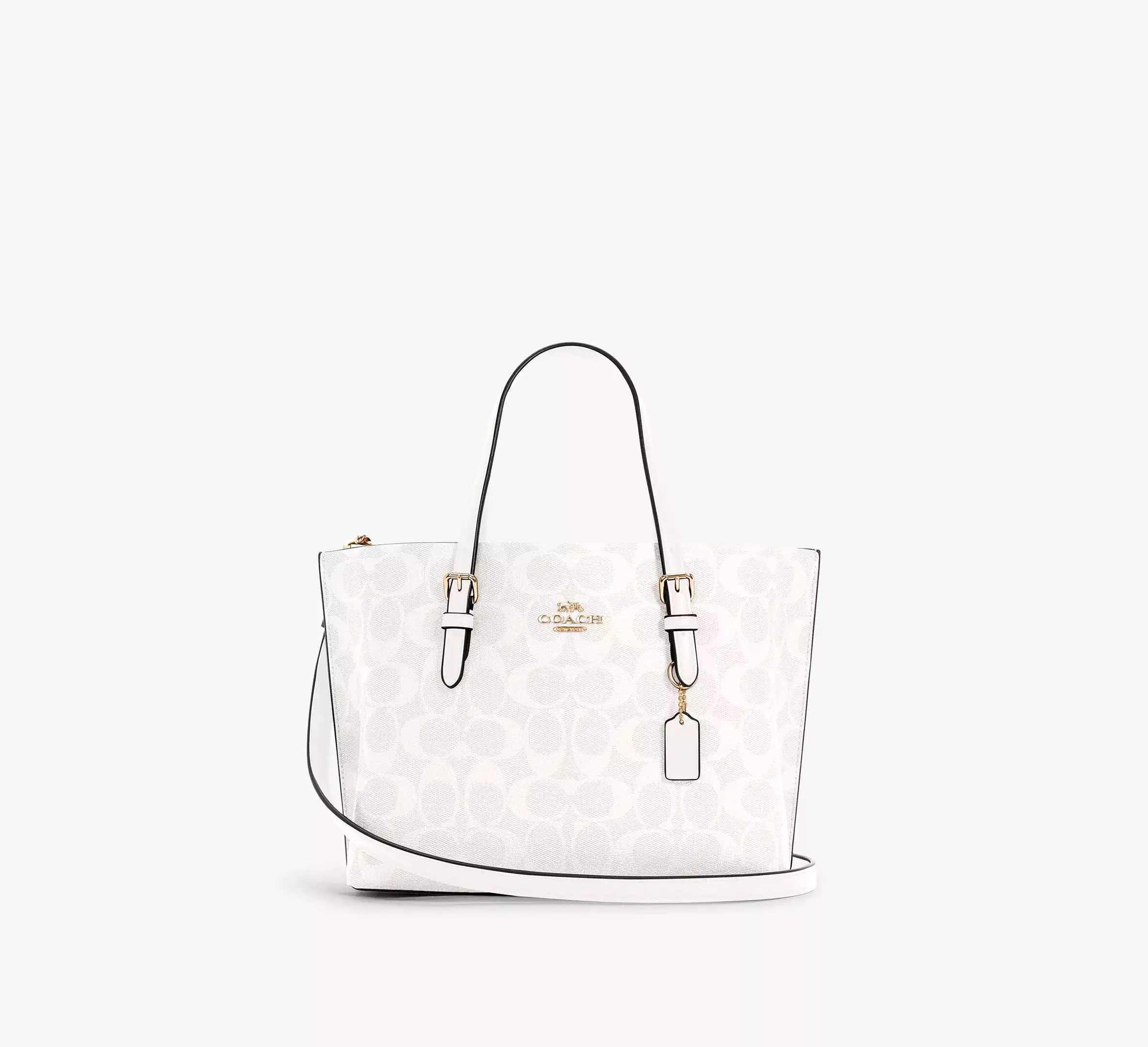 Coach Mollie Tote 25 In Signature Canvas