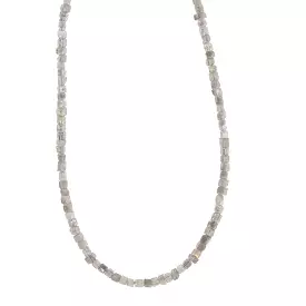 Cubed Raw Diamond Choker Necklace