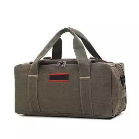 Extra large capacity canvas hand luggage bag