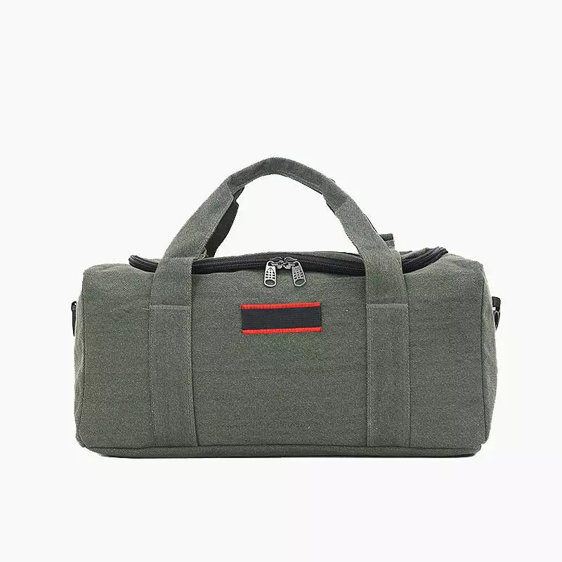 Extra large capacity canvas hand luggage bag