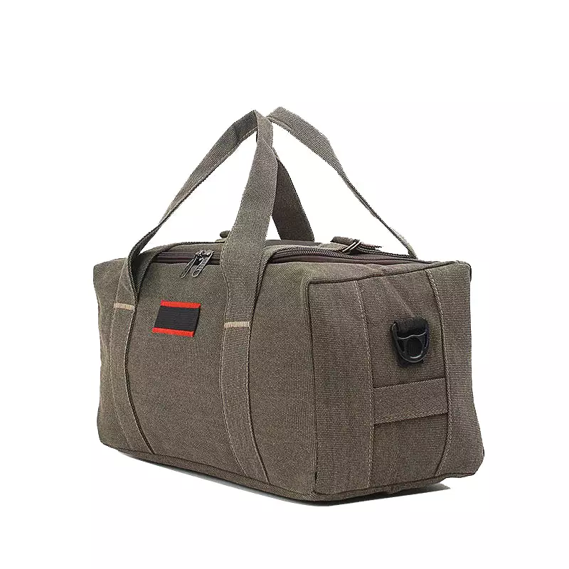 Extra large capacity canvas hand luggage bag