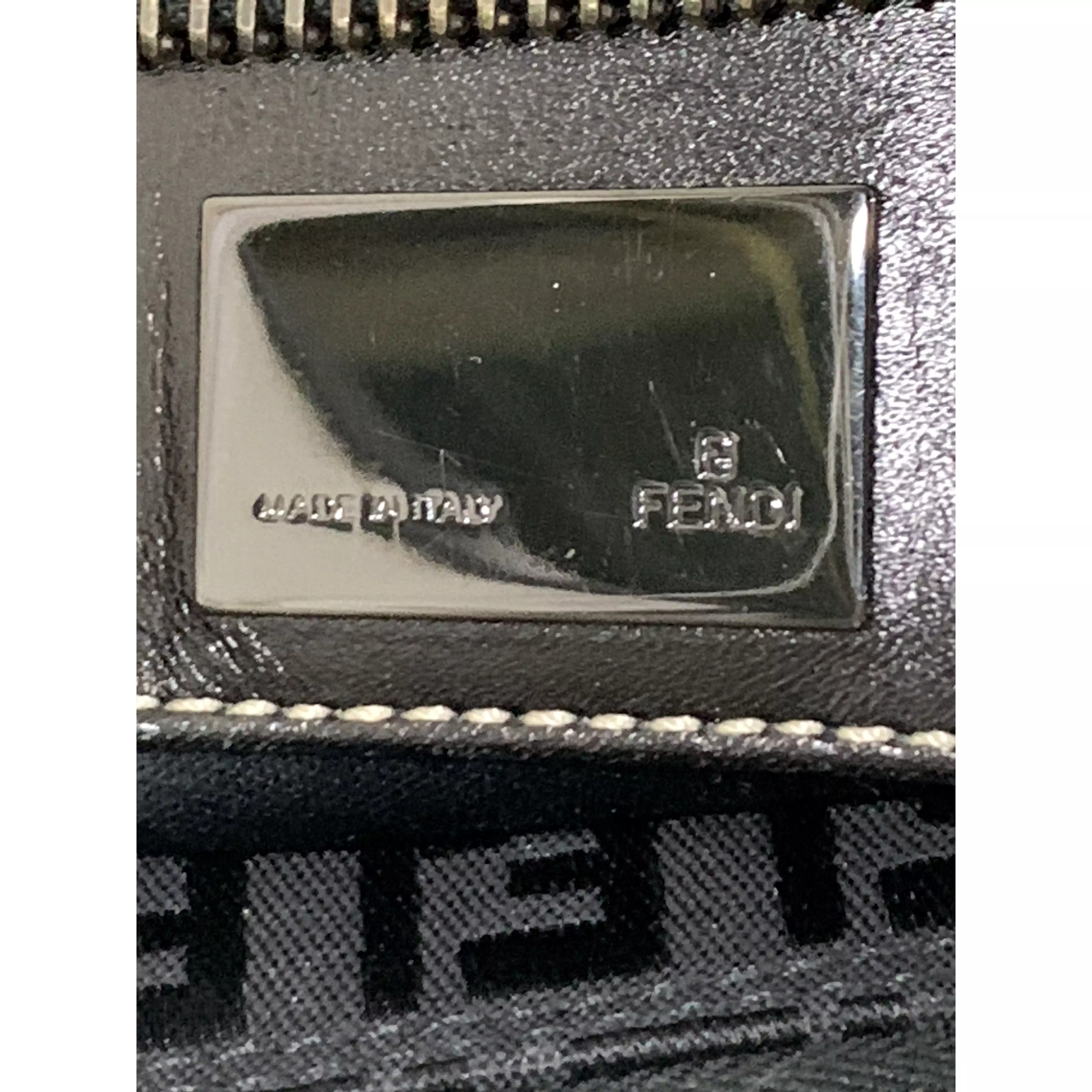 #FENDI/Tote Bag/BLK/Canvas