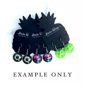 Glow in the Dark Spooky Earrings