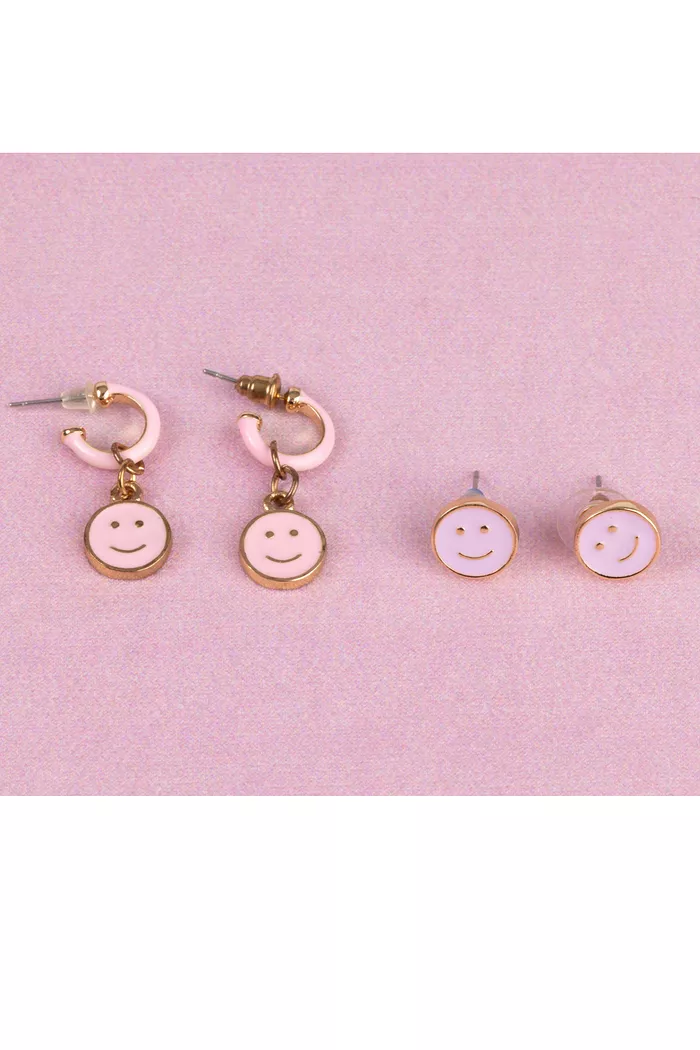 Great Pretenders Boutique Chic All Smiles Earring Set