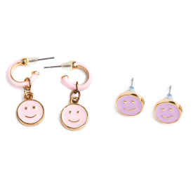 Great Pretenders Boutique Chic All Smiles Earring Set