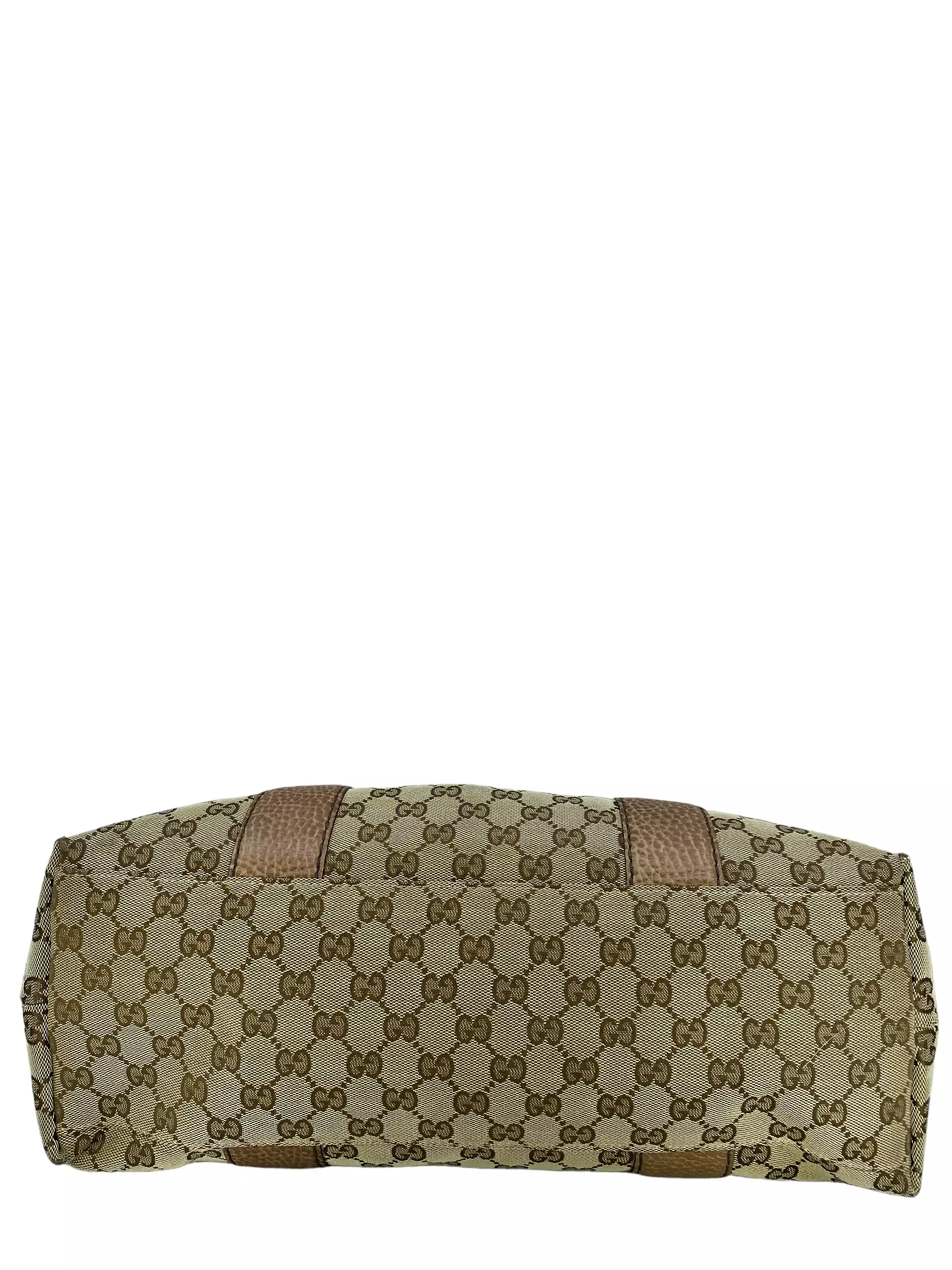 Gucci Bamboo Bar GG Canvas Tote