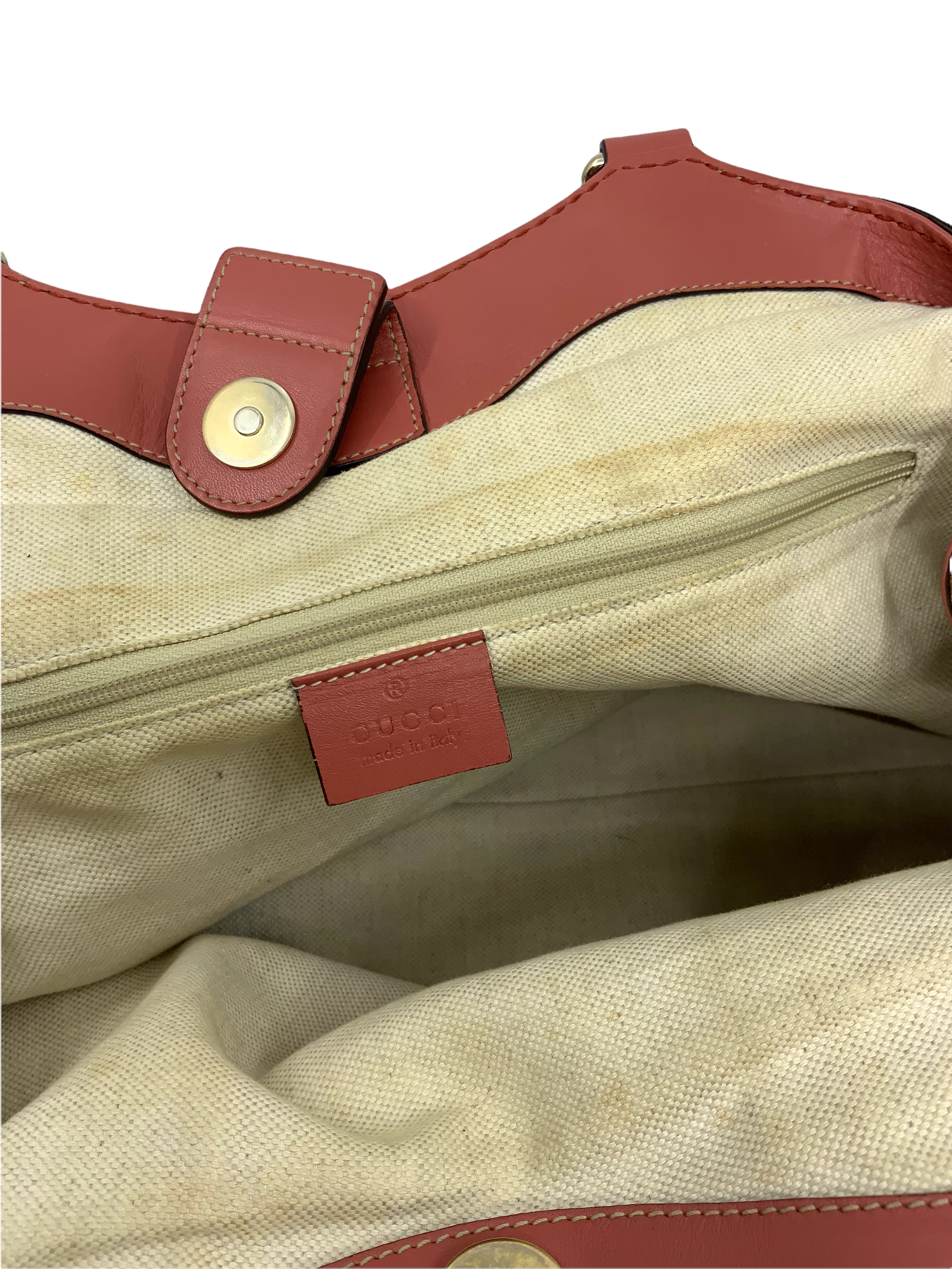 GUCCI Diamante Canvas Medium Sukey Tote