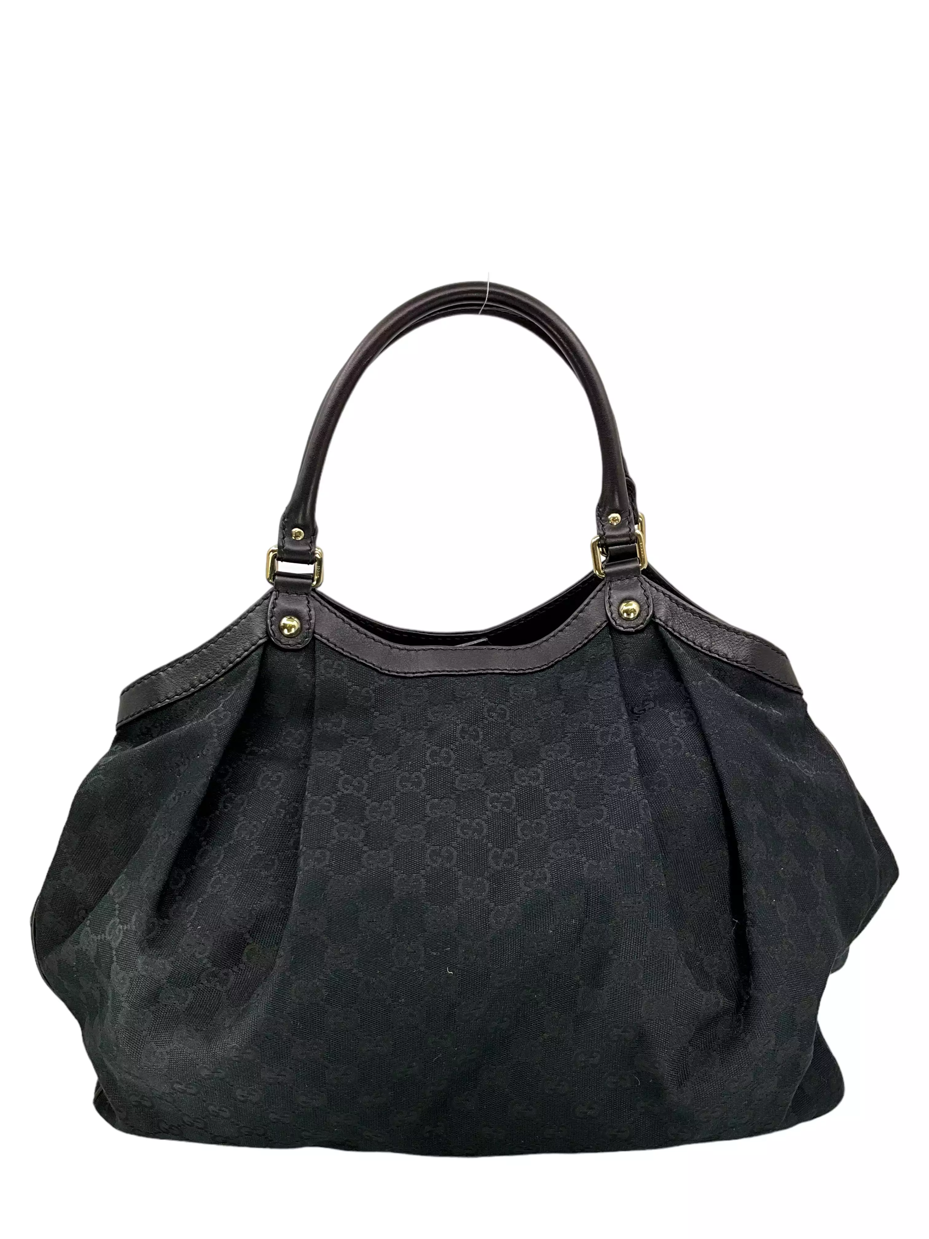 GUCCI GG Monogram Canvas Large Sukey Tote