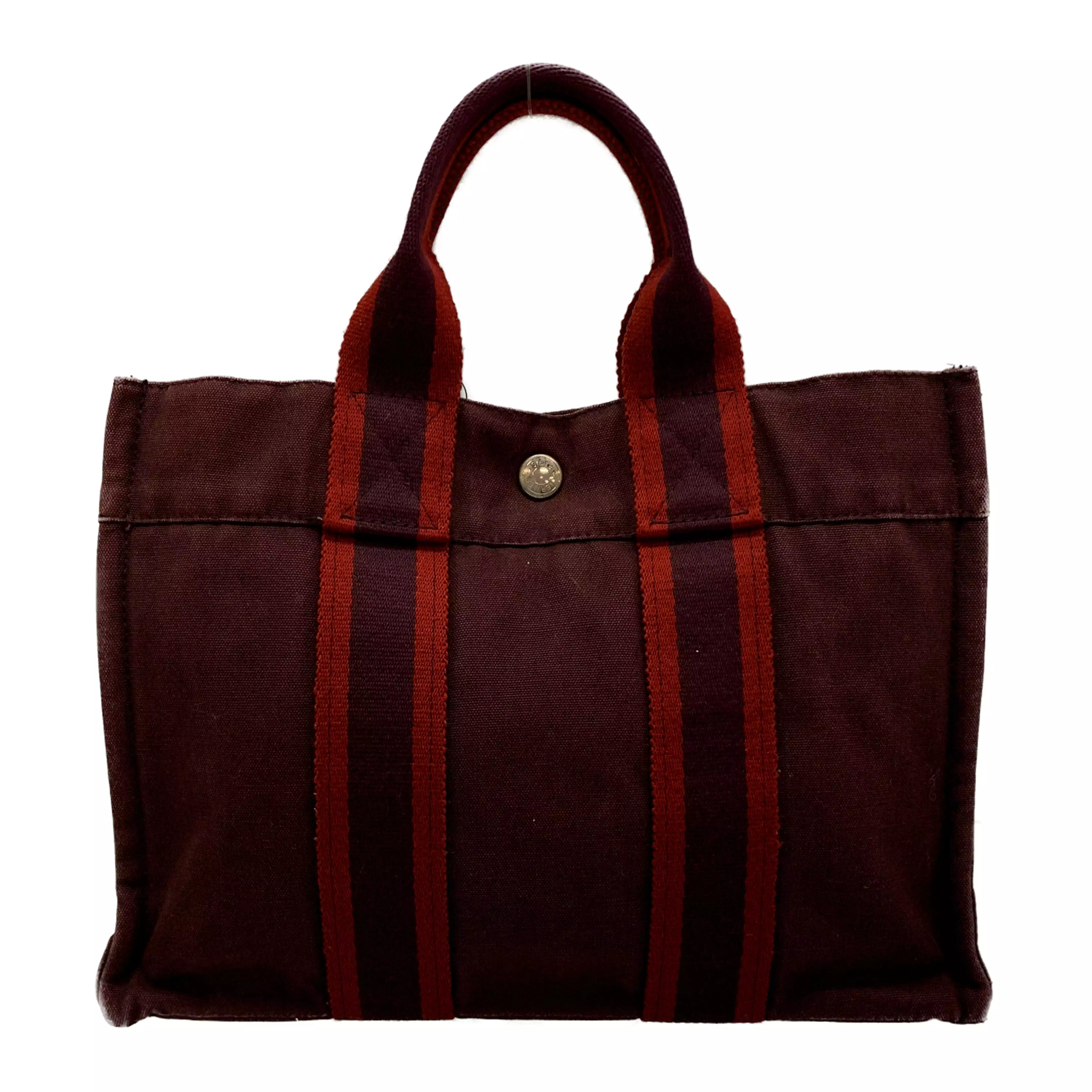 #HERMES/Tote Bag/BRD/Canvas/Plain