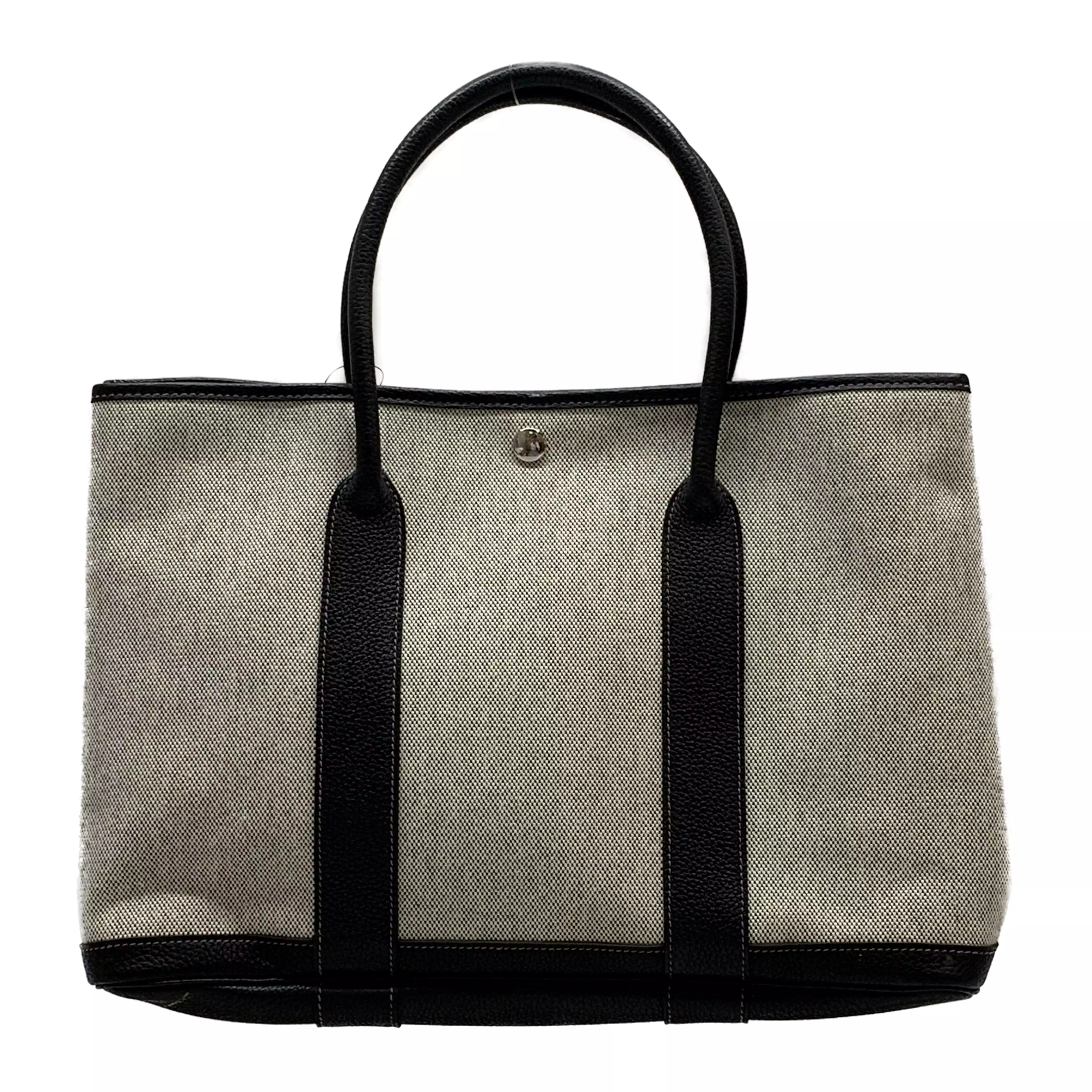 #HERMES/Tote Bag/Canvas/Plain