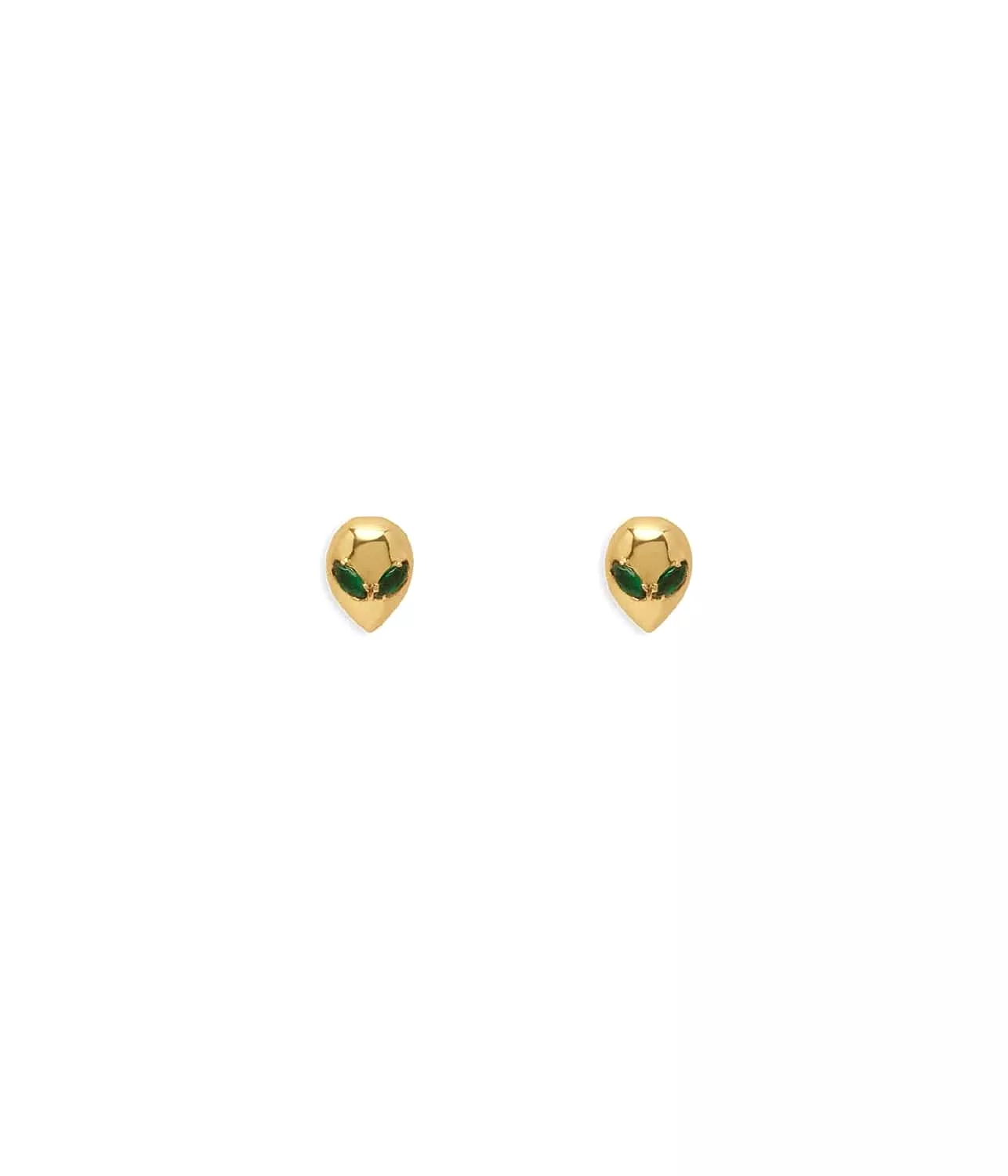 HERO ALIEN HEAD EARRINGS