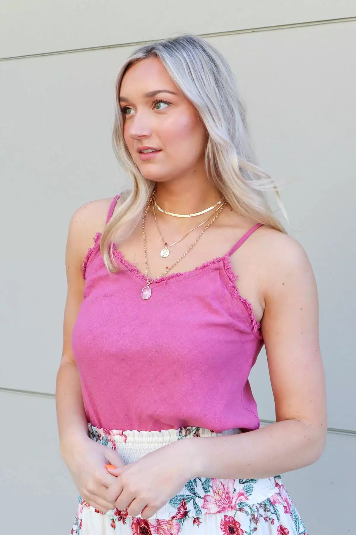 Herringbone Layered Choker Necklace