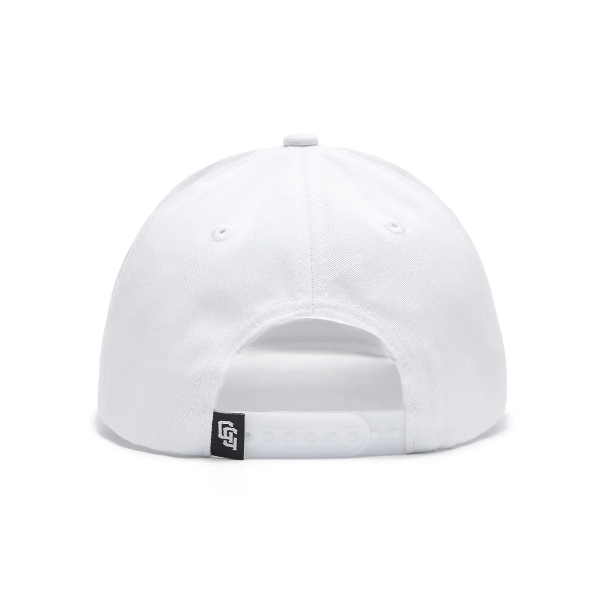 I Hate Golf White SnapBack Golf Hat - Flat Brim