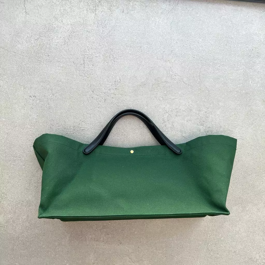 Idaho Canvas Bag, Green Shag