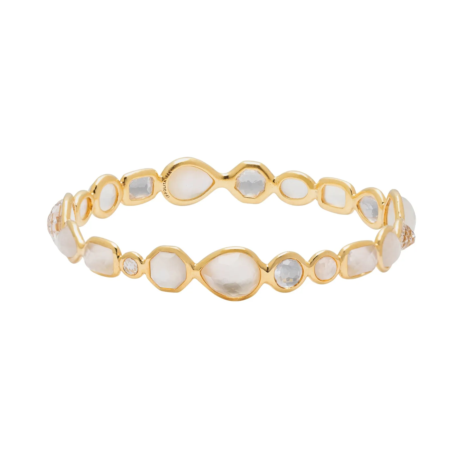 Ippolita Rock Candy Hero Gelato Bangle in 18K Gold