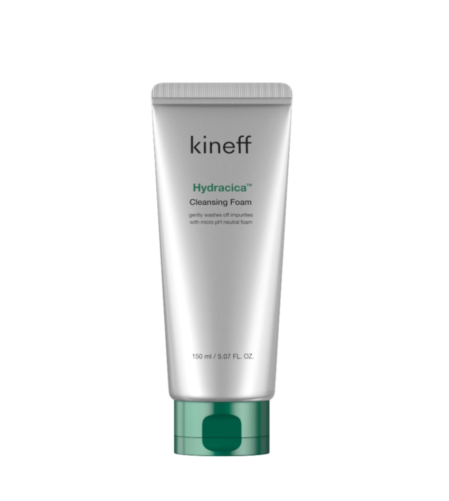 KINEFF Hydracica Cleansing Foam 150ml Skincare pH Weakly Acidic Face Clean Moisture Cosmetics