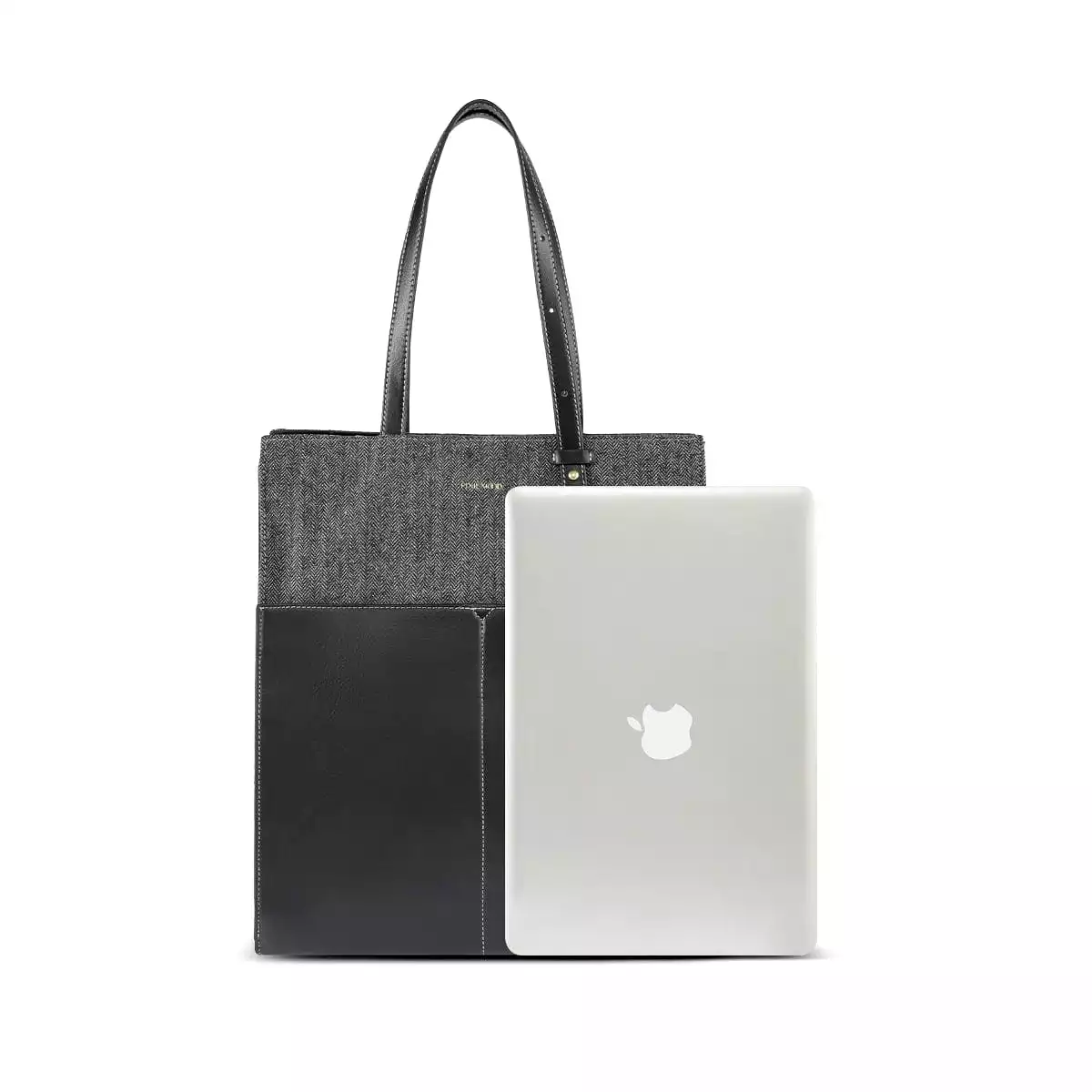 Lana Vegan Leather & Canvas Carryall Tote | Multiple Colours