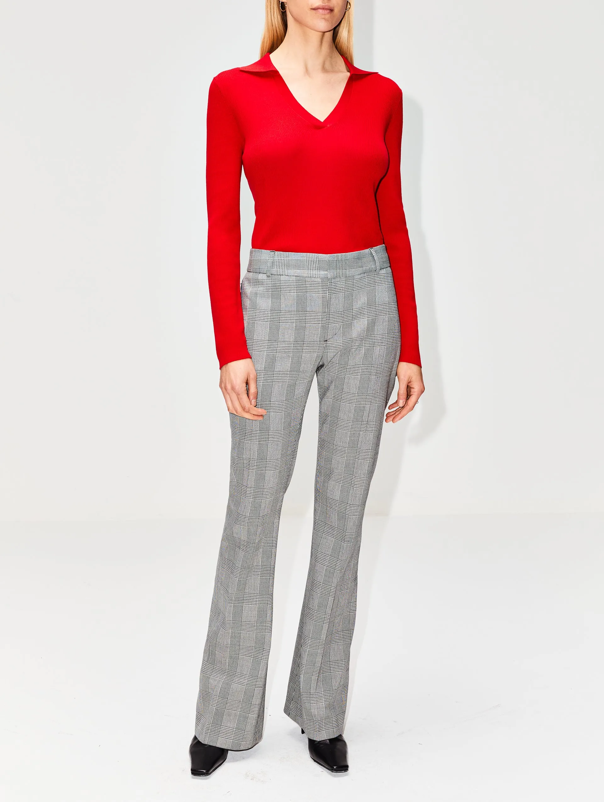 Le High Rise Flare Trouser