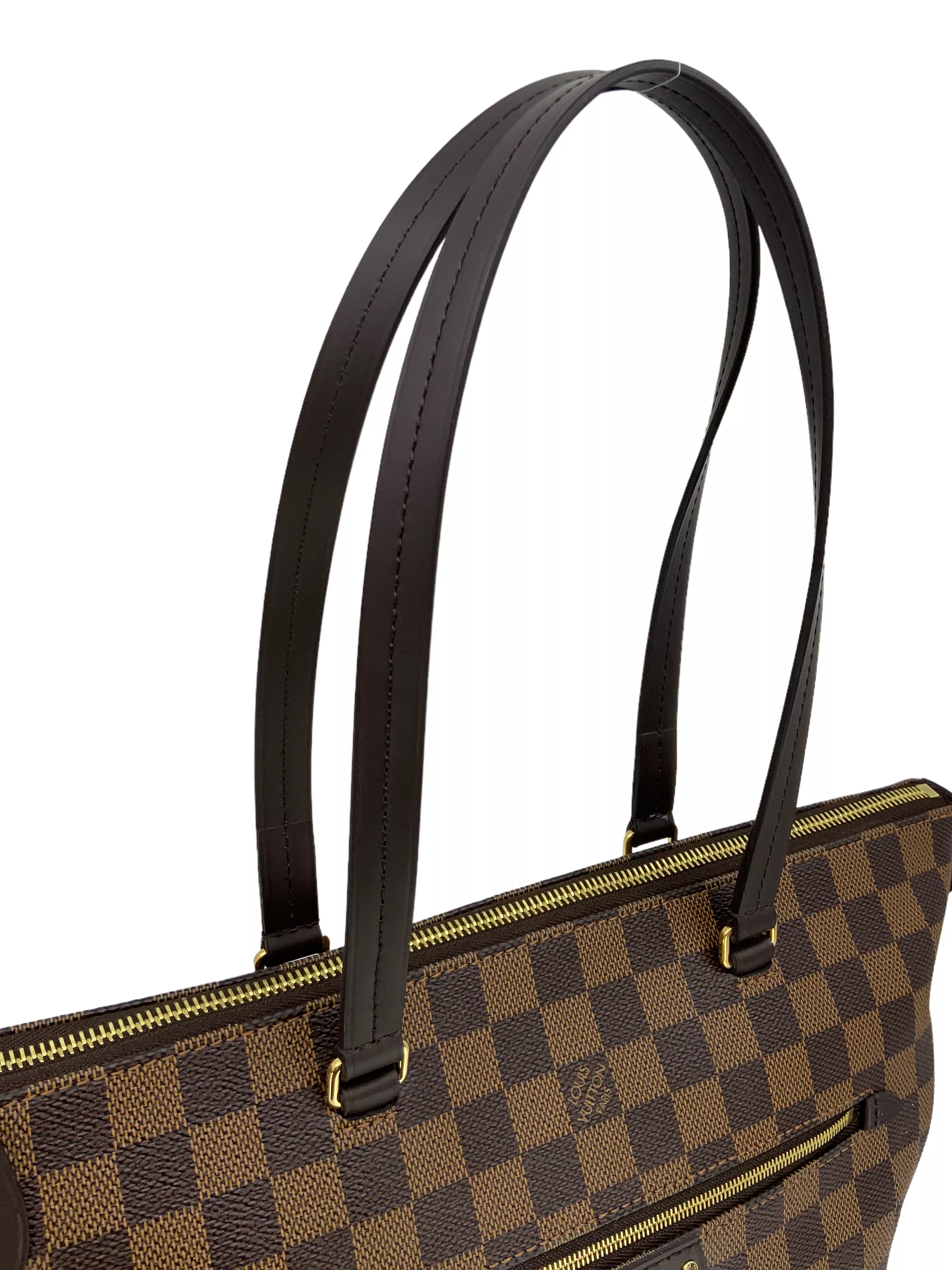 LOUIS VUITTON Damier Ebene Iena PM Tote Bag