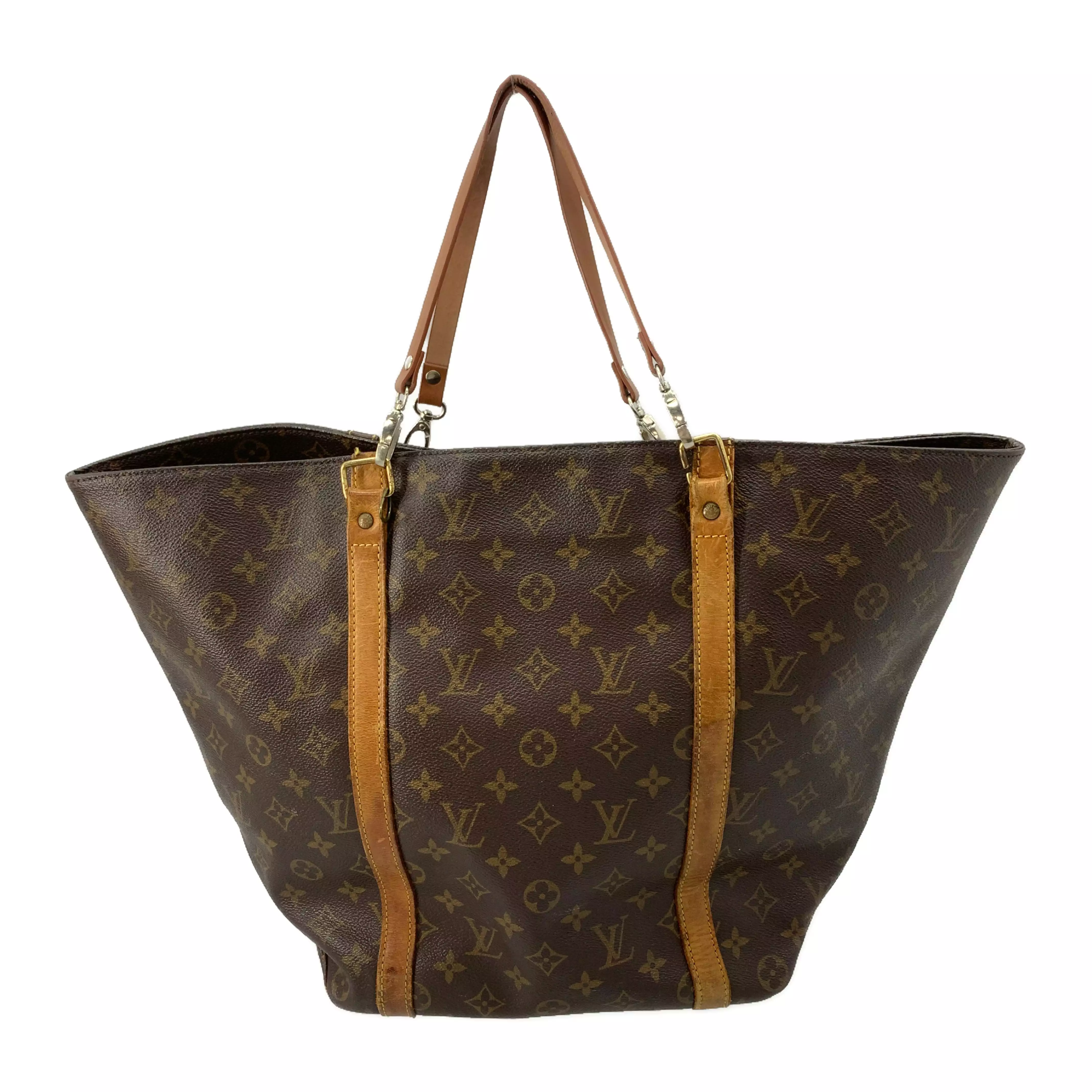 #LOUIS VUITTON/SAC SHOPPING_MONOGRAM CANVAS/Tote Bag/BRW/PVC/M51108