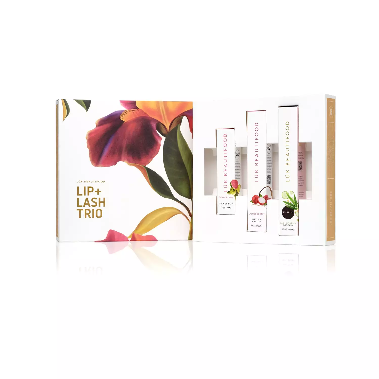 Luk Beautifood Lip Lash Trio Espresso Christmas Gift pack