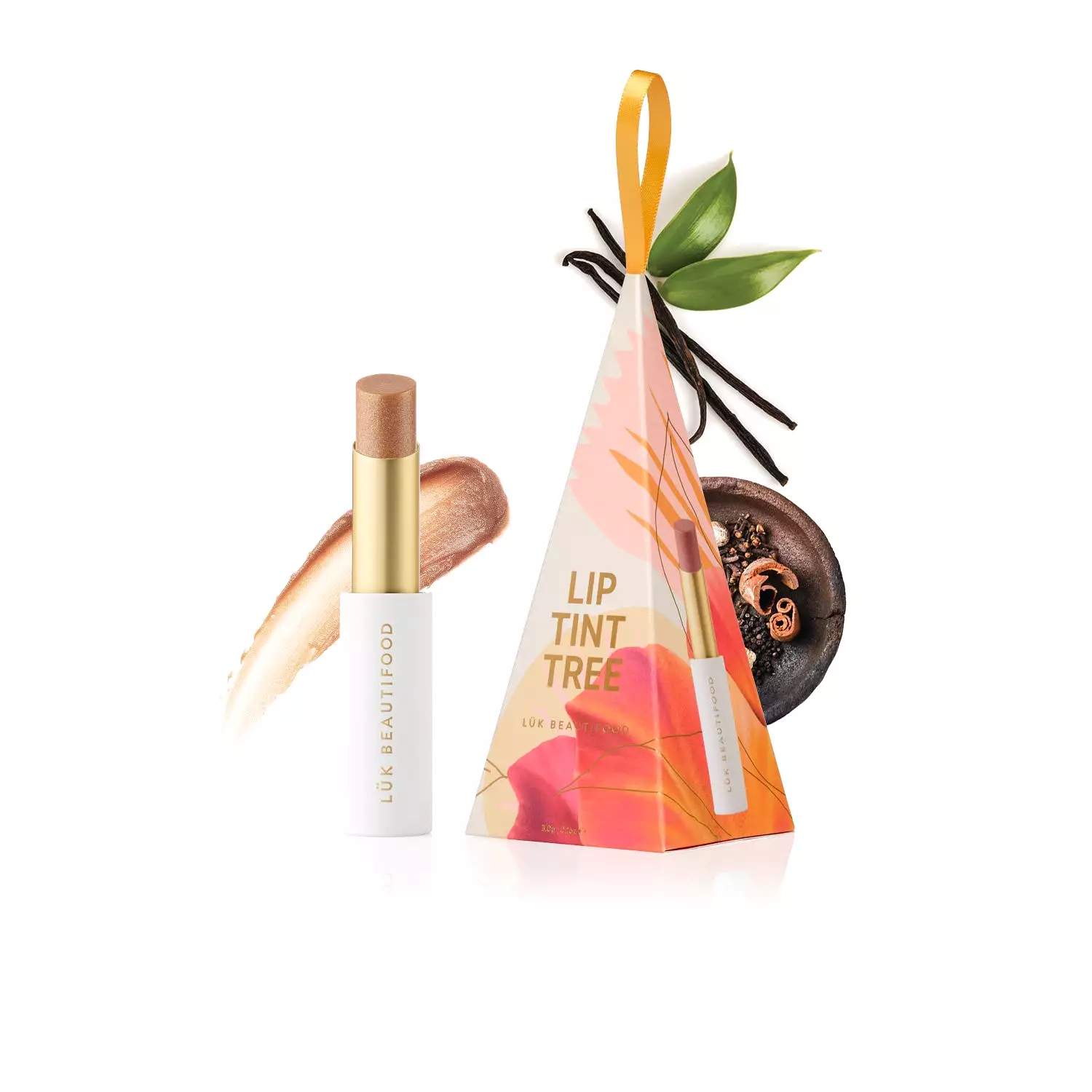 Luk Beautifood Lip Nourish Christmas Chai Shimmer