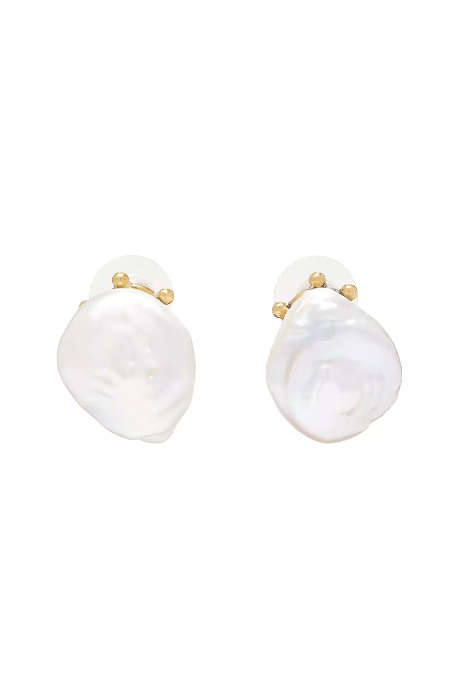 Mini Stone Stud - Pearl