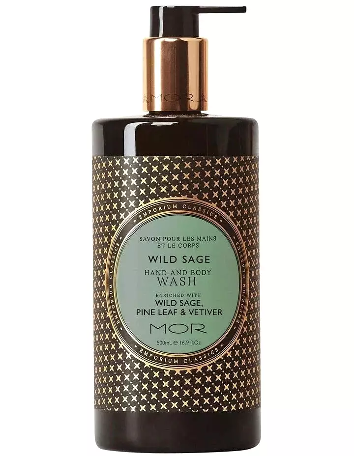 MOR Wild Sage Hand & Body Wash 500ml