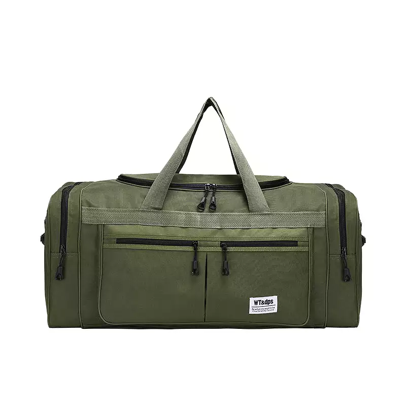 Moving foldable short-distance portable luggage bag