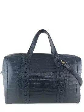 Nancy Gonzalez Large Crocodile Travel Bag