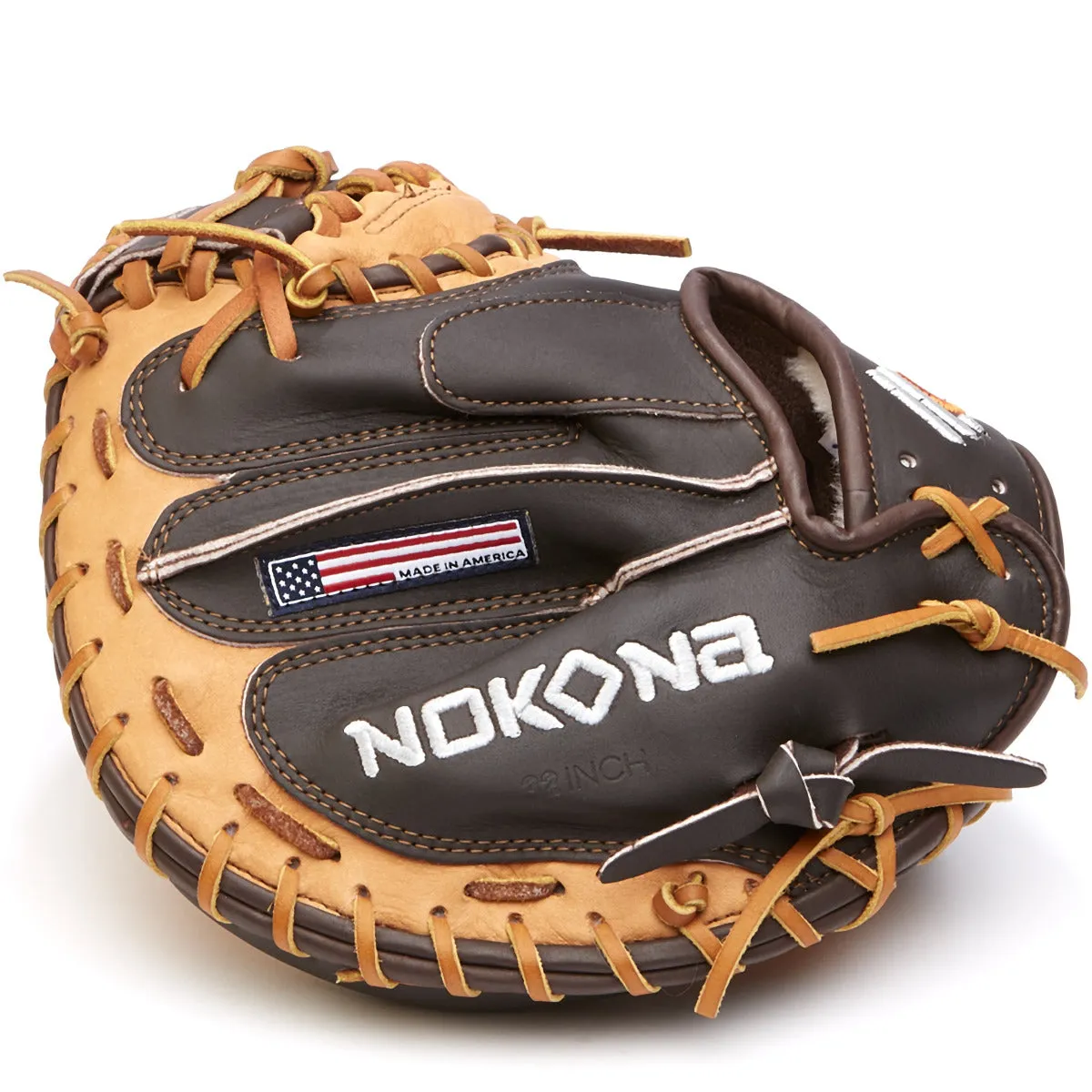 Nokona Alpha 2020 32± Baseball Catcher's Mitt: S2