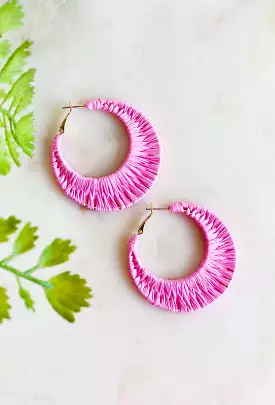 Off The Coast Earrings in Pink