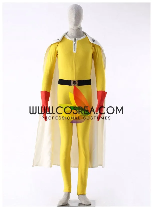 One Punch Man Saitama Cosplay Costume